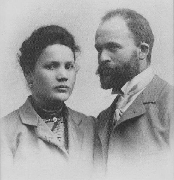 Foto storica dei cogniugi Aste